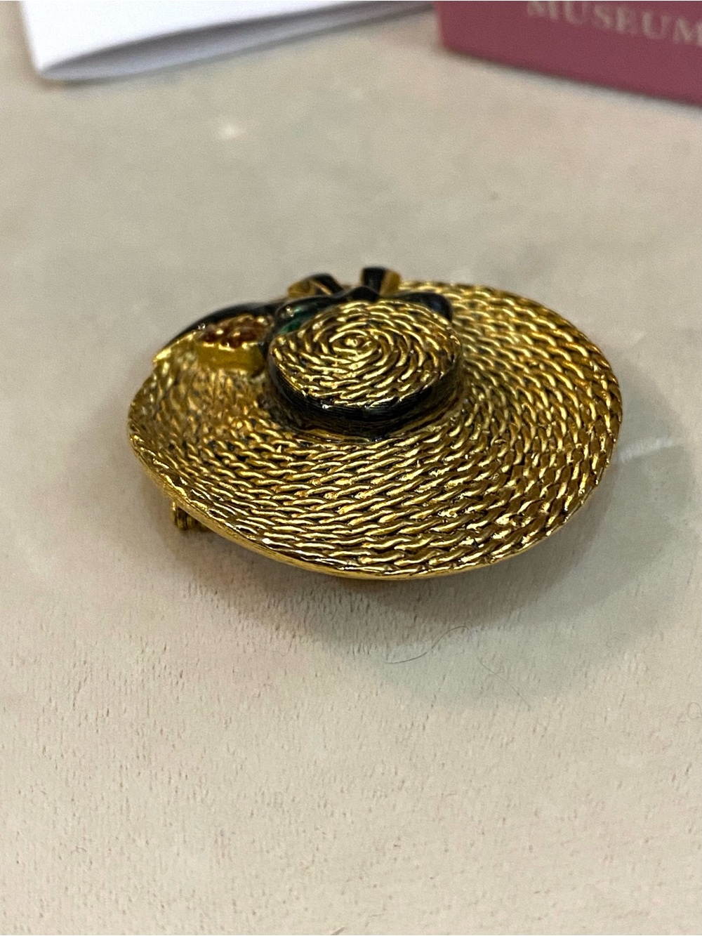 Museum of Fine Art Benson Hat Pin / Brooch - Picture 4 of 10